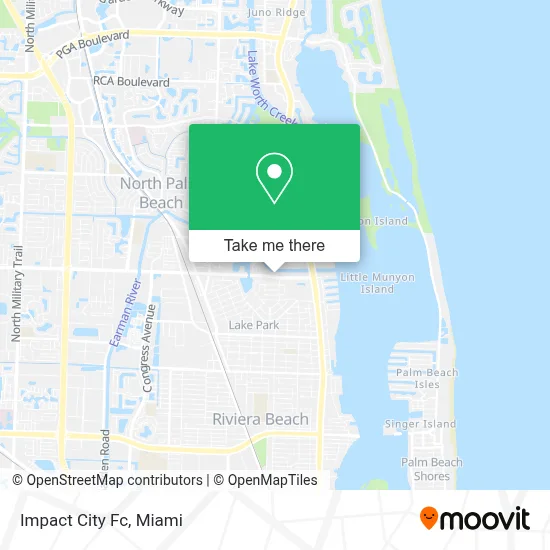 Impact City Fc map