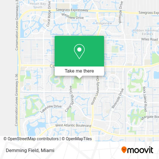 Demming Field map