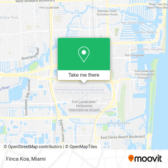 Finca Koa map
