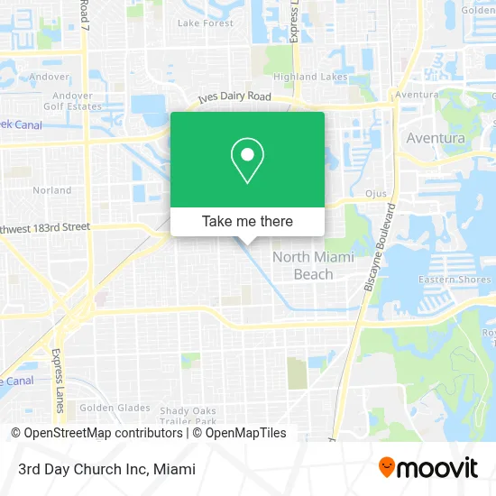 3rd Day Church Inc map