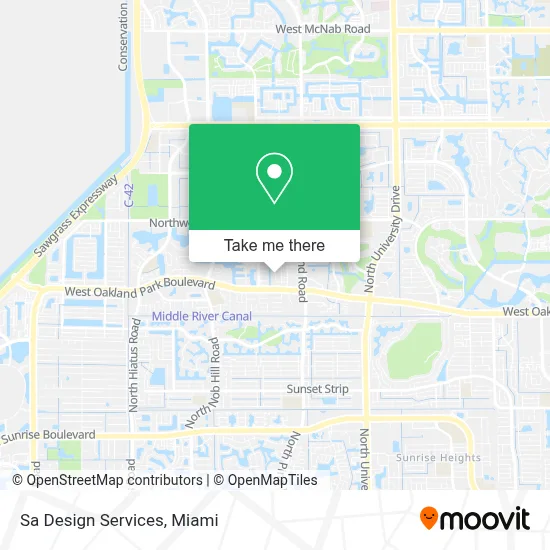 Sa Design Services map