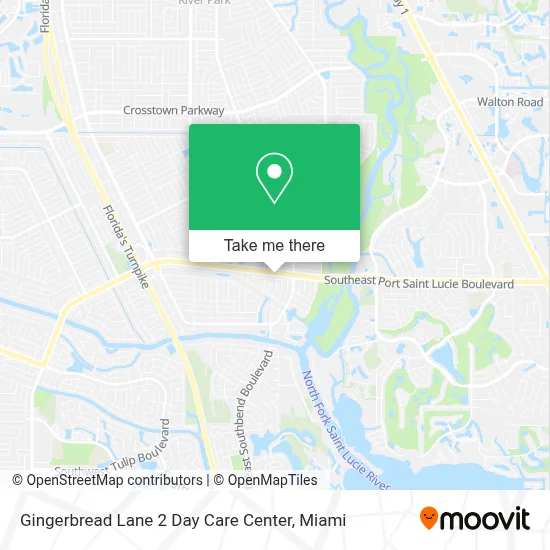 Gingerbread Lane 2 Day Care Center map