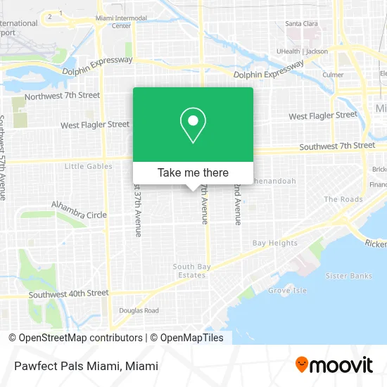 Pawfect Pals Miami map