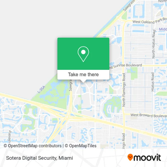 Sotera Digital Security map