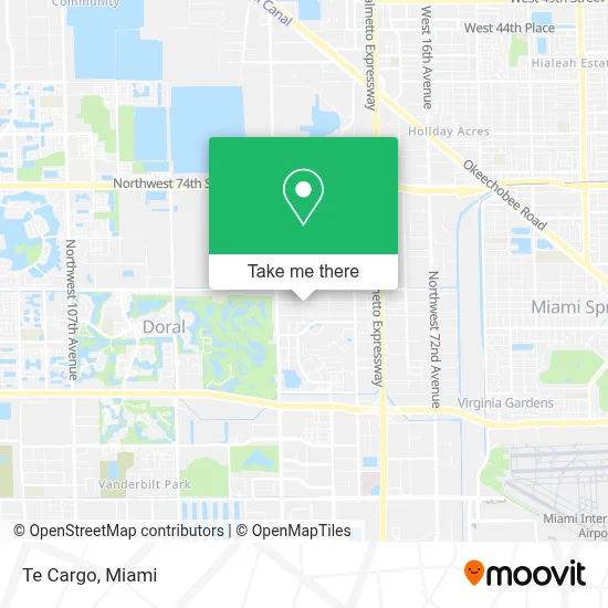 Te Cargo map