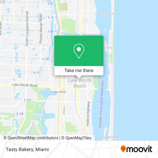 Tasty Bakery map