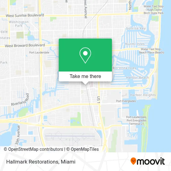 Hallmark Restorations map