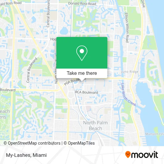 My-Lashes map