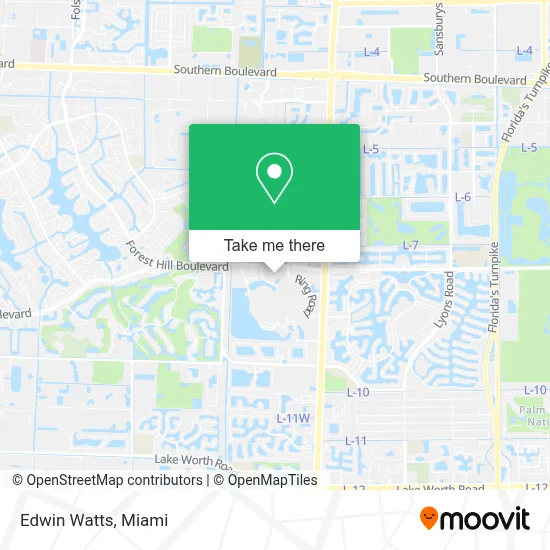 Edwin Watts map