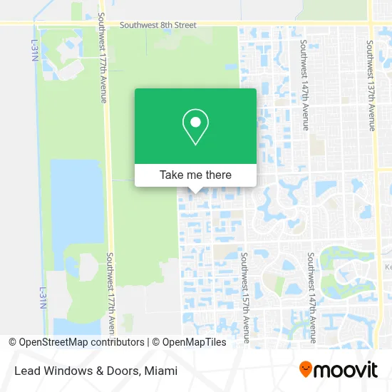 Lead Windows & Doors map