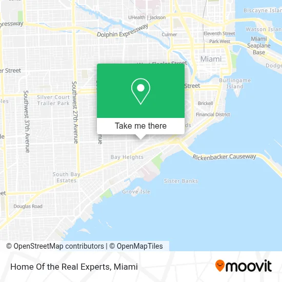 Home Of the Real Experts map