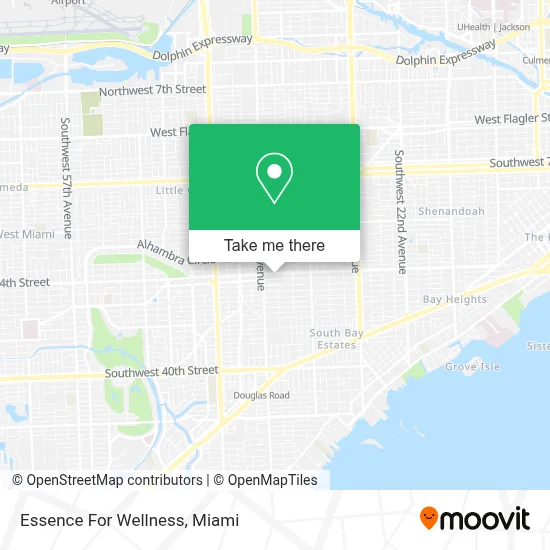Essence For Wellness map