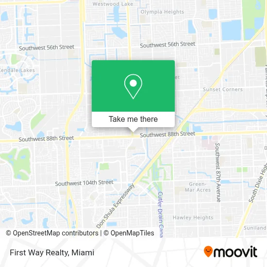 First Way Realty map