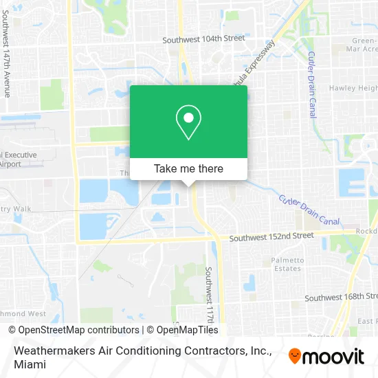 Weathermakers Air Conditioning Contractors, Inc. map