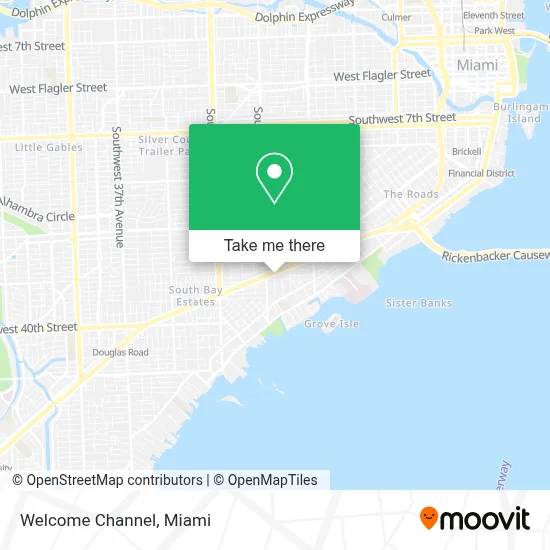 Welcome Channel map