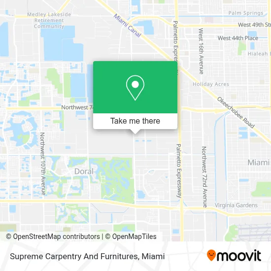 Supreme Carpentry And Furnitures map
