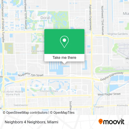 Neighbors 4 Neighbors map