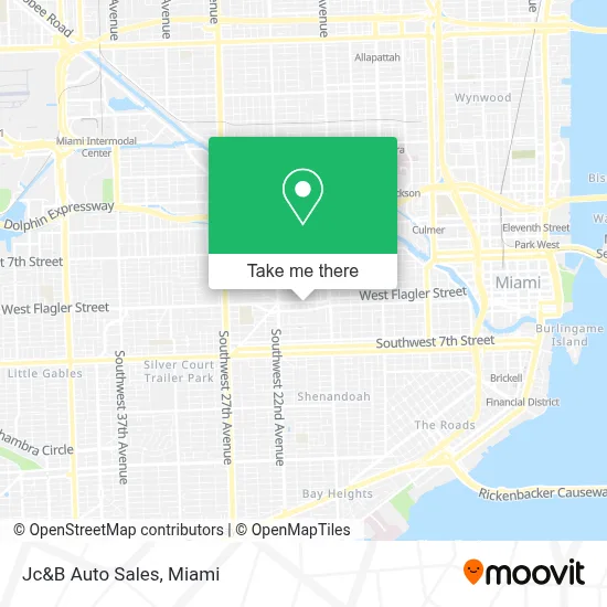 Jc&B Auto Sales map
