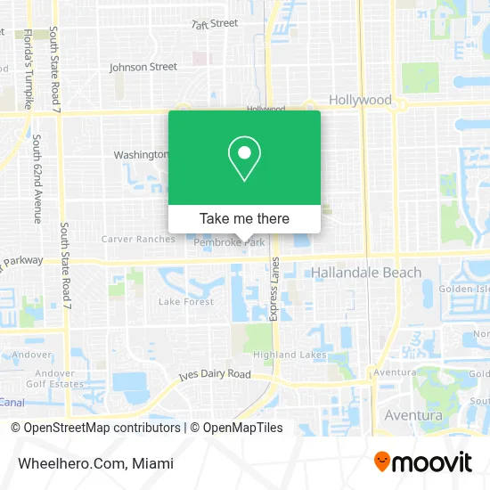 Wheelhero.Com map