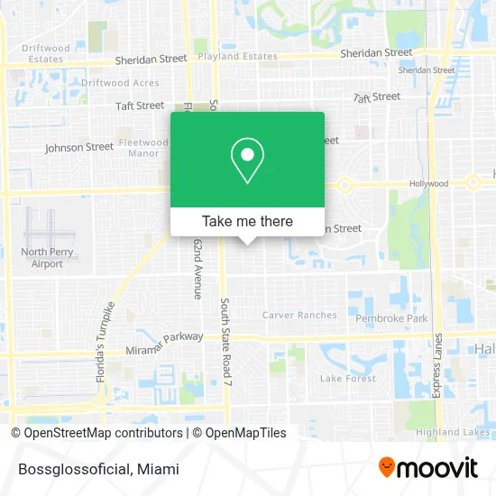Bossglossoficial map