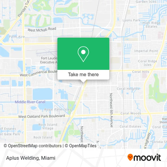 Aplus Welding map