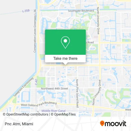 Pnc Atm map