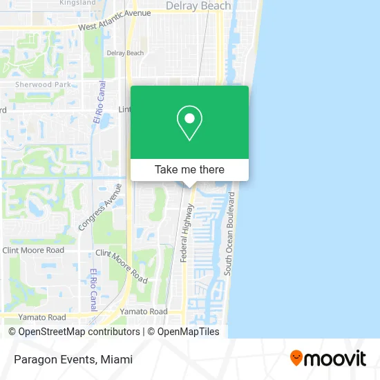 Paragon Events map