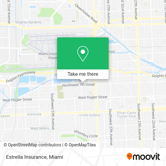 Estrella Insurance map