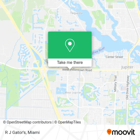 R J Gator's map