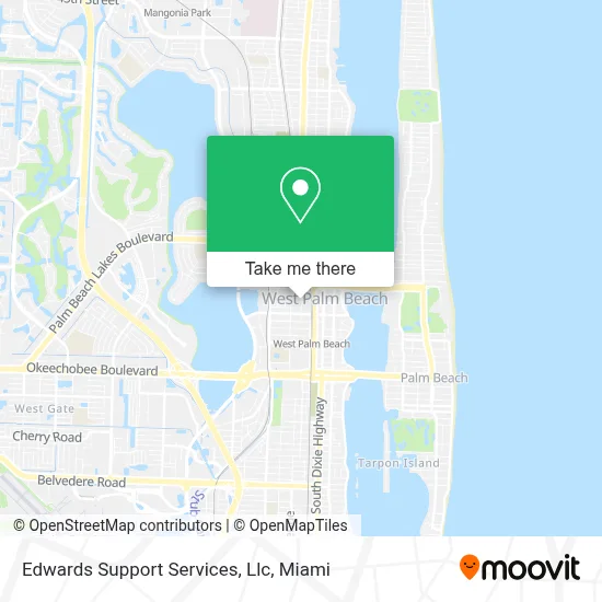 Edwards Support Services, Llc map