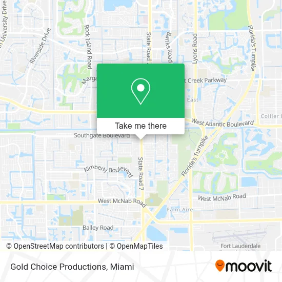 Gold Choice Productions map