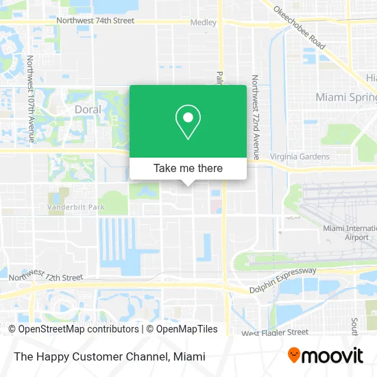 The Happy Customer Channel map