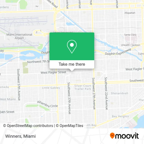 Winners map