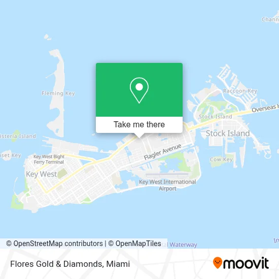 Flores Gold & Diamonds map