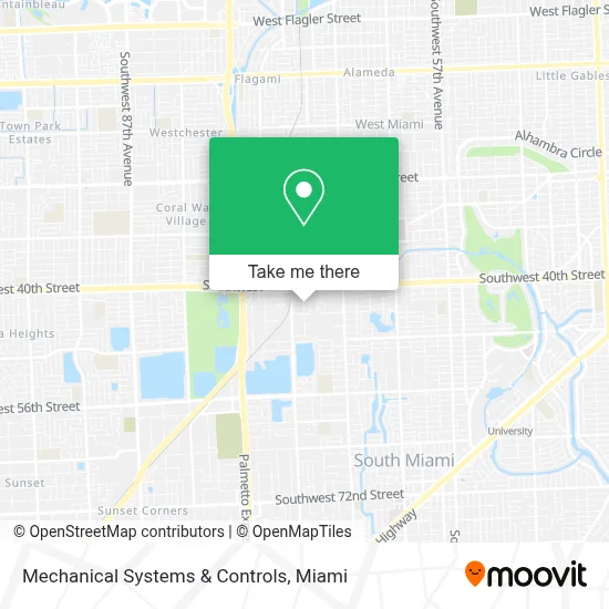 Mechanical Systems & Controls map