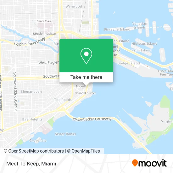 Meet To Keep map