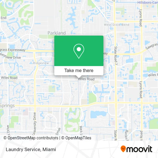 Laundry Service map