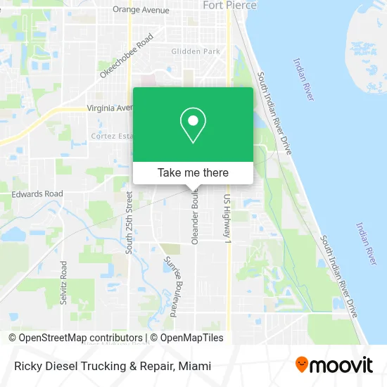 Ricky Diesel Trucking & Repair map