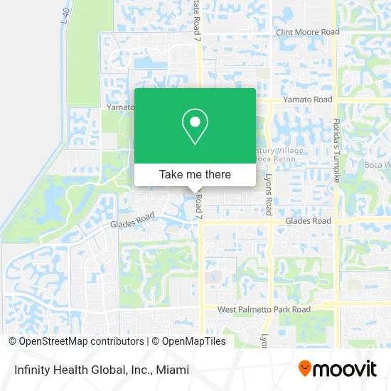 Infinity Health Global, Inc. map