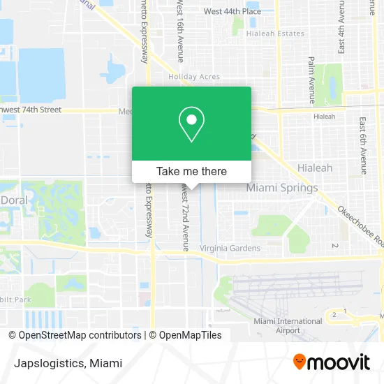 Japslogistics map