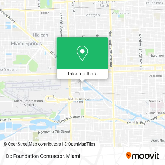 Dc Foundation Contractor map