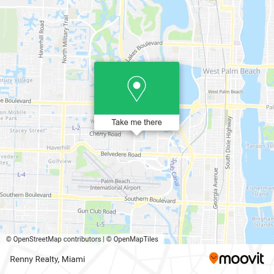 Renny Realty map