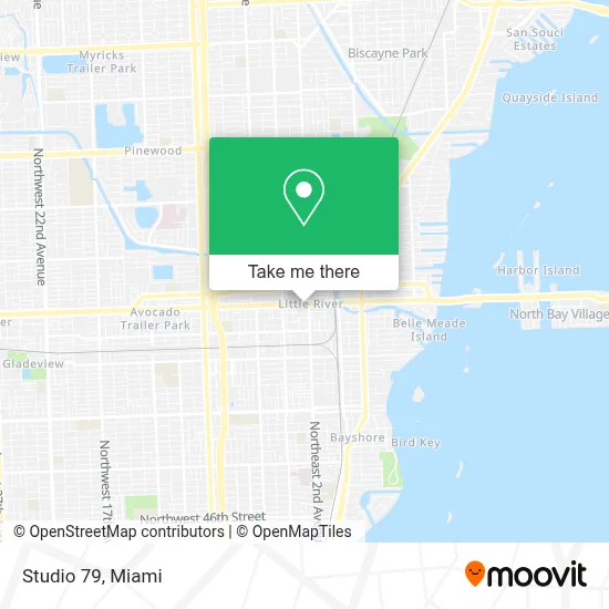 Studio 79 map