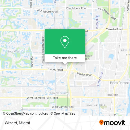Wizard map