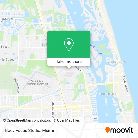 Body Focus Studio map