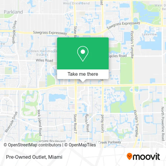 Pre-Owned Outlet map