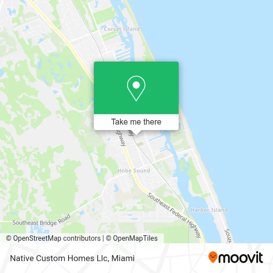 Native Custom Homes Llc map