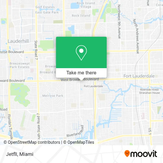 Jetfll map
