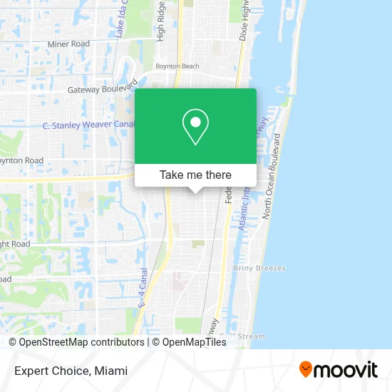 Expert Choice map