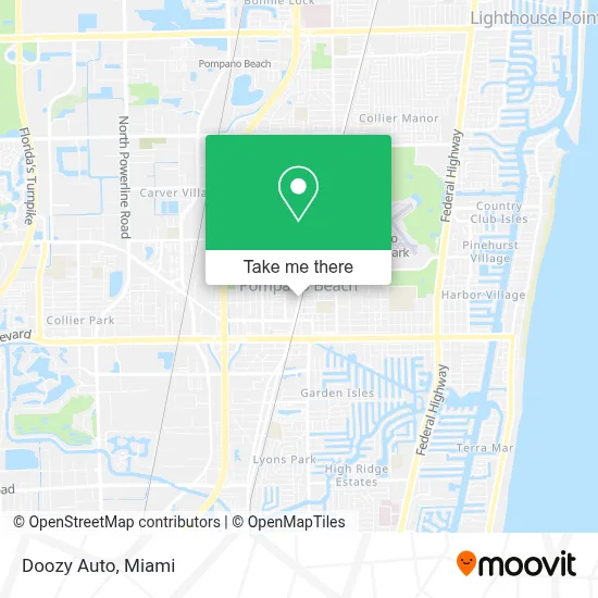 Doozy Auto map